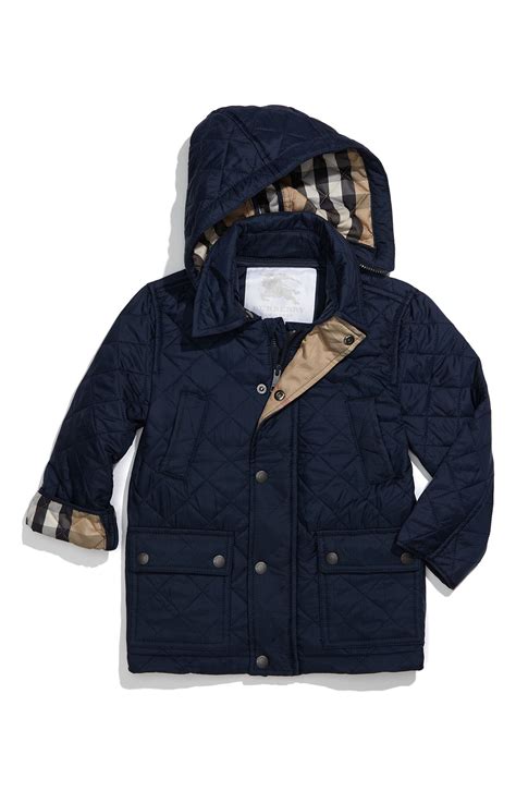 burberry quilted kids jacket|Burberry jackets for kids.